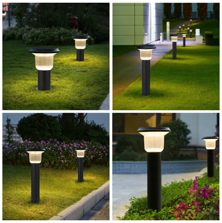 Portable Solar Lighting Fixture Bright LED Light Outdoor Solar Garden Light