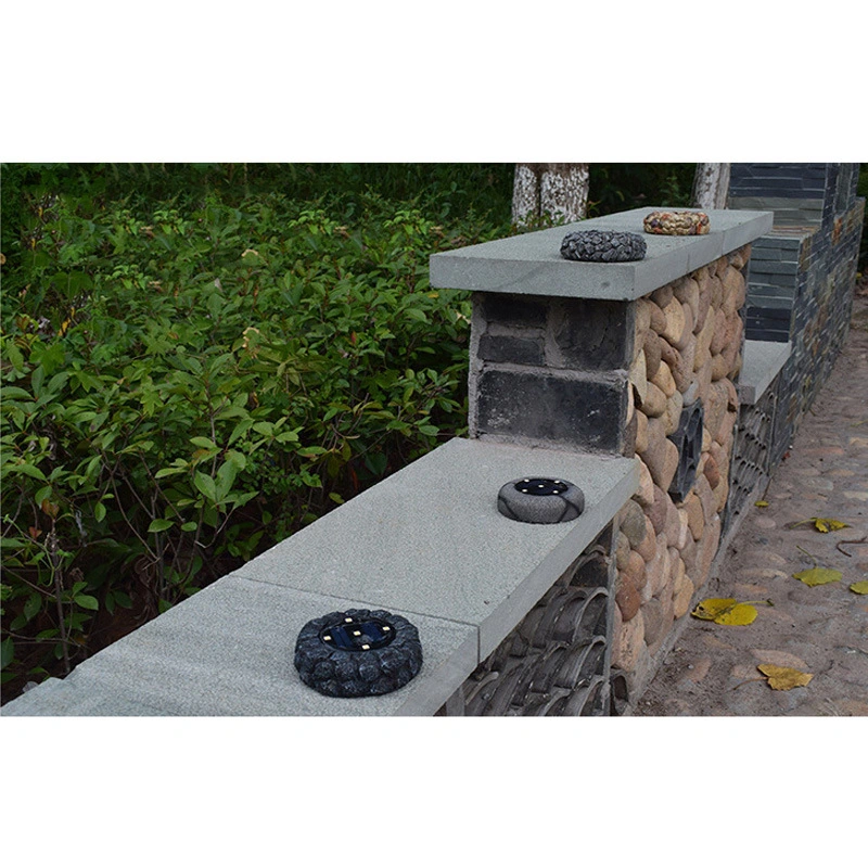 Solar Outdoor Rock Garden Lights, LED Design for Gardens, Pathways and Patios Esg11900