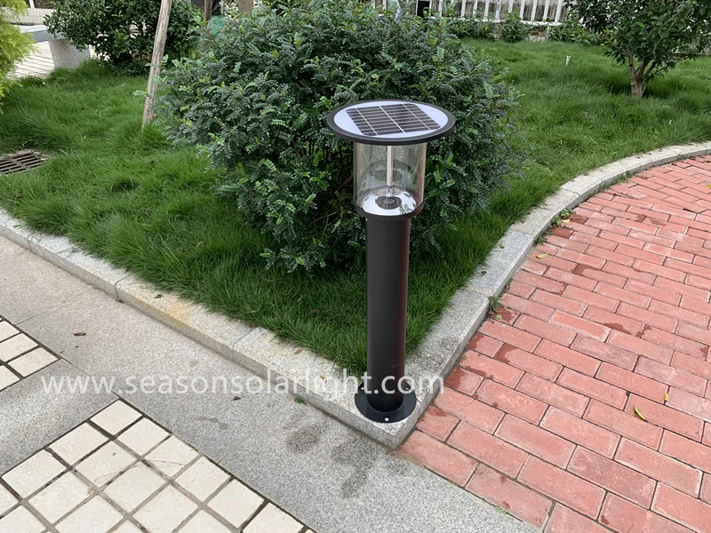 IP65 Factory LED Lighting 80cm Solar Outdoor Lawn Light with LED Light &amp; 5W Solar Panel