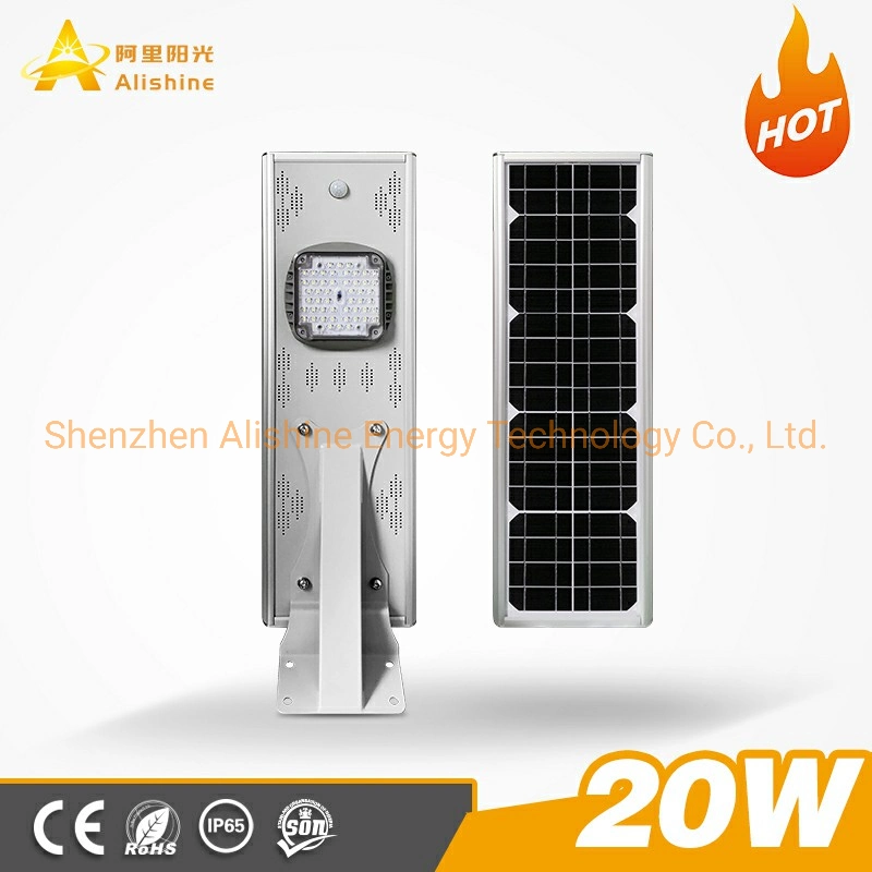 8W Wholesale Solar Street Light Integrated LED Outdoor Lamp