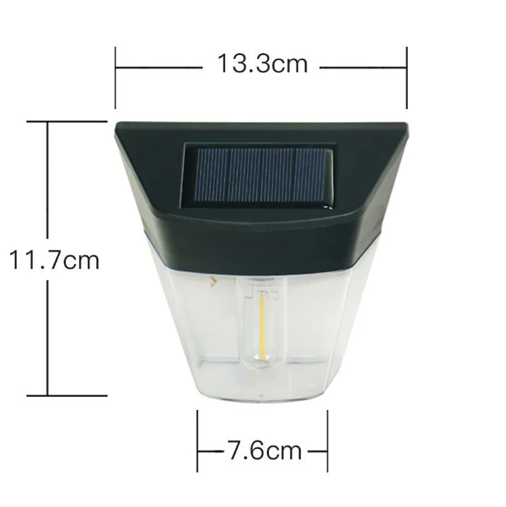 Waterproof LED Light for Decorative Garden Wall Lamp Sensor Light Solar Lantern Garden Lamp Courtyard Decoration Wall Light