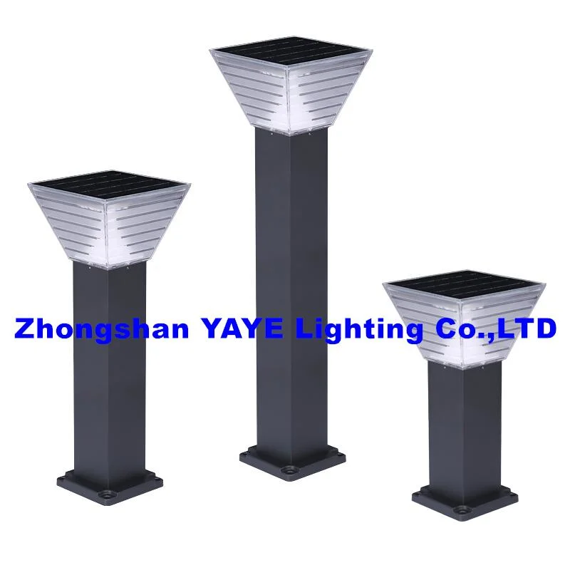 Yaye Zhongshan Supplier Manufacturer Hot Selling LED Solar 50W Lawn Pathway Landscape Yard Decoration Outdoor Waterproof IP65 SMD 150W 250W Solar Garden Light