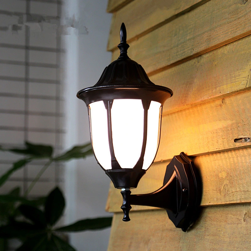 Europe Outdoor Wall Lamp Waterproof Garden Lights Retro Creative Fence Lighting Black Wall Light (WH-HR-62)