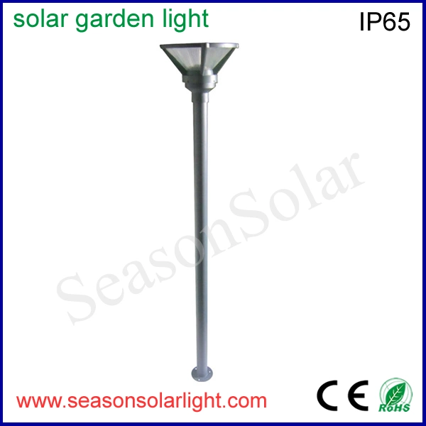 Factory Lighting Alu. Material Top Housing Garden Lighting Post Outdoor Solar Lighting for Courtyard Villa Lighting