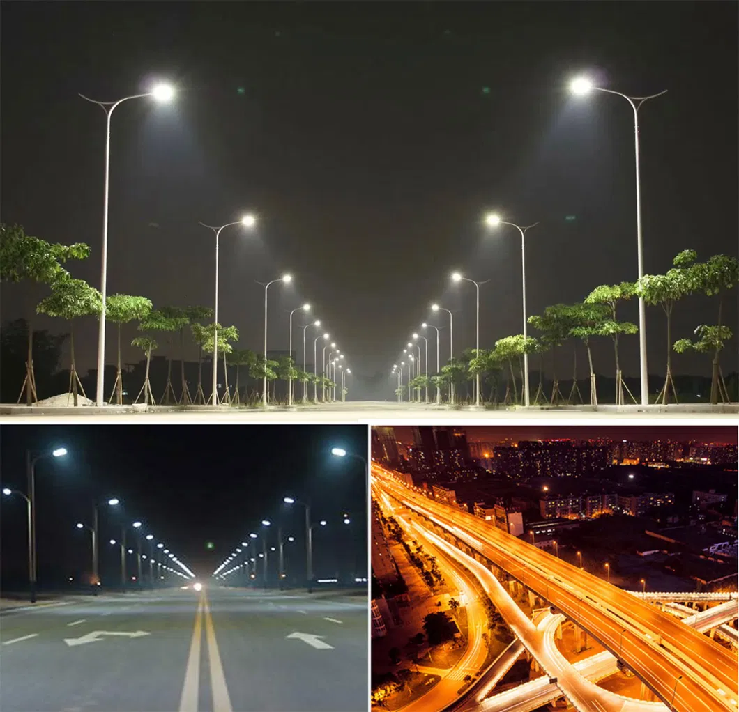 5000K Public Security Lighting Outdoor 100W LED Road Parking Lot Street Lights