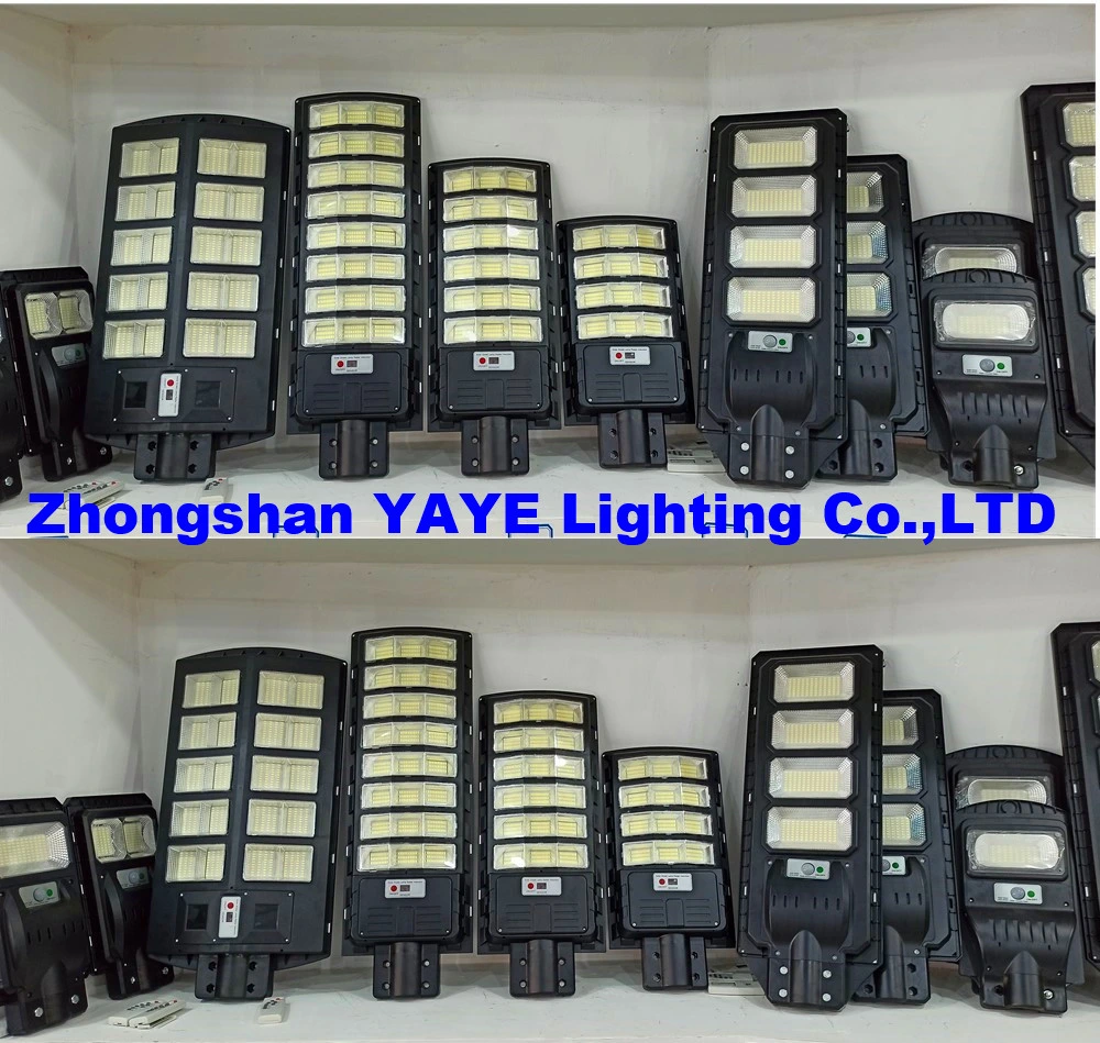 Solar Manufacturer Factory Distributor LED IP65 Street Outdoor All in One Camera COB SMD Wall Flood Garden Road Light 2000/1500/1000/800/600/500/400/300/200/50W