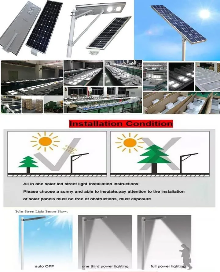 IP65 Factory Price! ! 30W Integrated All in One Solar LED Street Light! ! Human Body Infrared Induction! ! Outdoor Garden/Courtyard/Street/Highway/Lawn Lamp