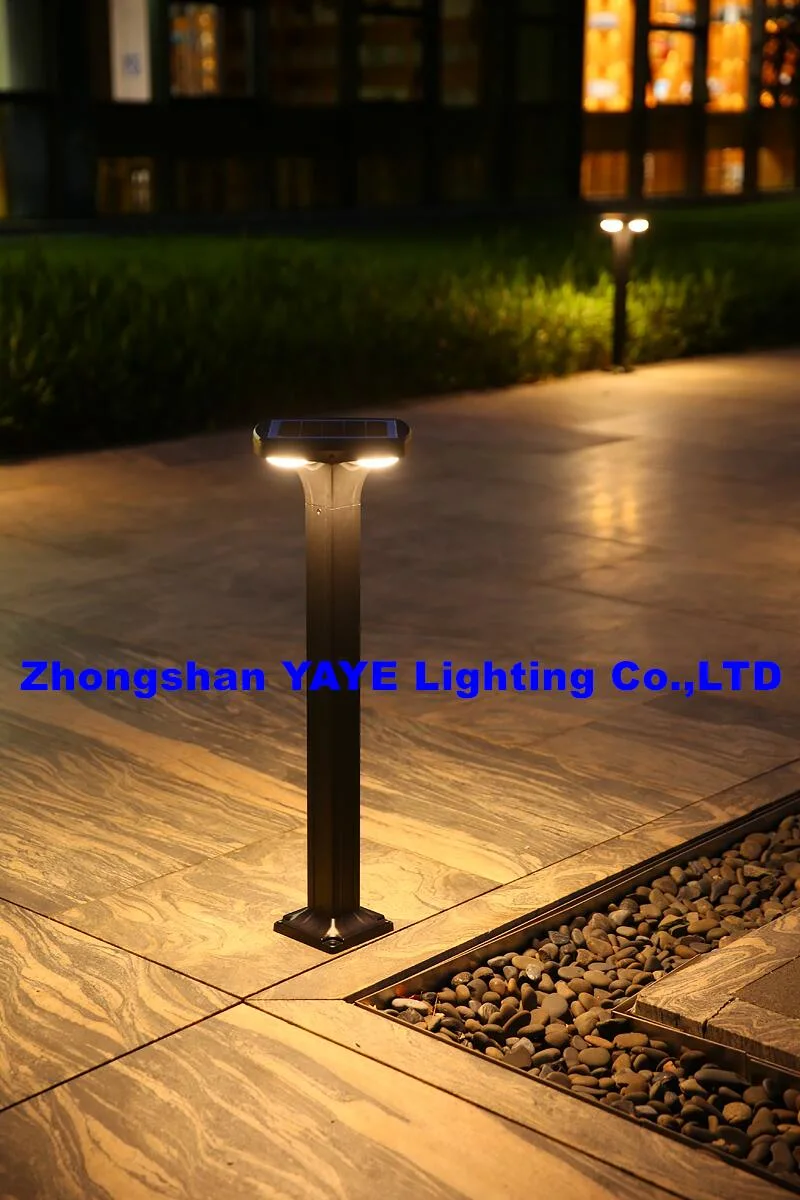 Yaye Zhongshan Supplier Manufacturer Hot Selling LED Solar 50W Lawn Pathway Landscape Yard Decoration Outdoor Waterproof IP65 SMD 150W 250W Solar Garden Light