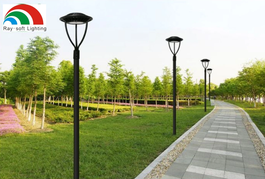 30W/50W 3m Waterproof IP65 Landscape Parking Post Courtyard Lamp Park Garden Lighting Street LED Pathway Pole Light