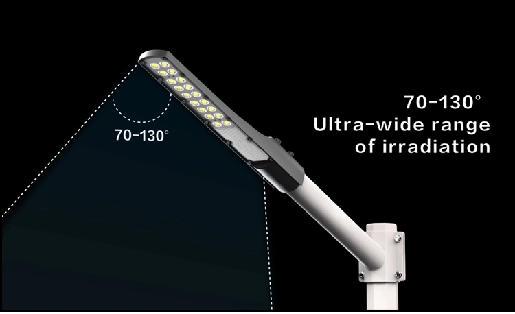 OEM ODM Aluminum Outdoor IP65 Waterproof Road Parking Lot Area Streetlight 30W 50W 100W LED Street Light