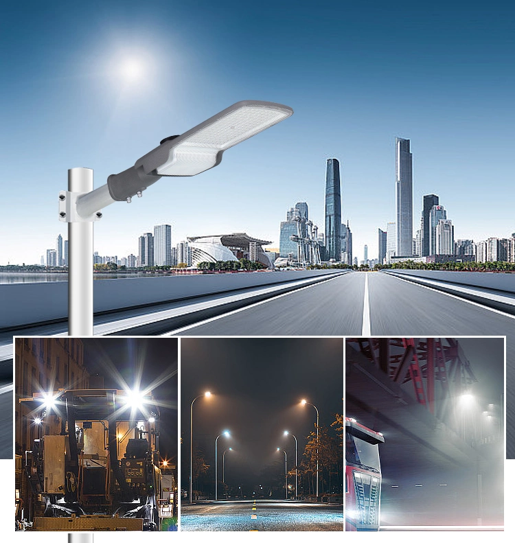 5 Years Warranty Wholesale Price 50W 100W 150W 200W Aluminum Housing Parking Pathway Road Lamp Streetlight IP65 Waterproof Outdoor LED Street Light