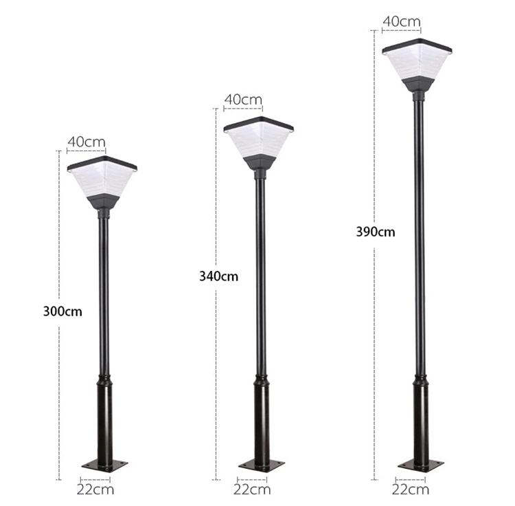 IP65 Die-Casting Aluminium Solar Street Lawn Light