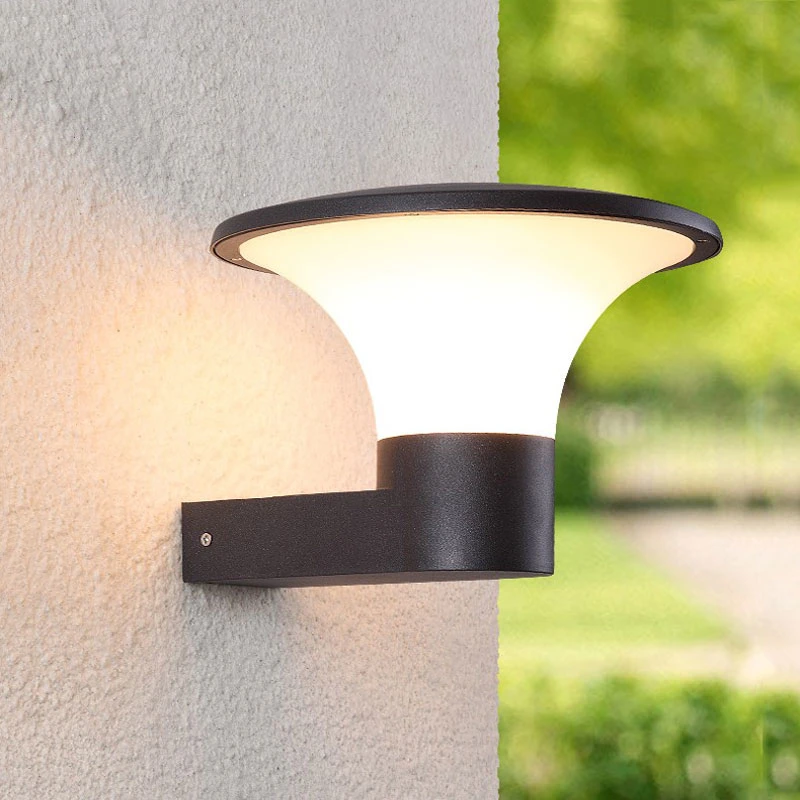 Waterproof Courtyard Wall Lamp, Lampara LED Pared Sconce Outdoor Garden Wall Light (WH-HR-35)