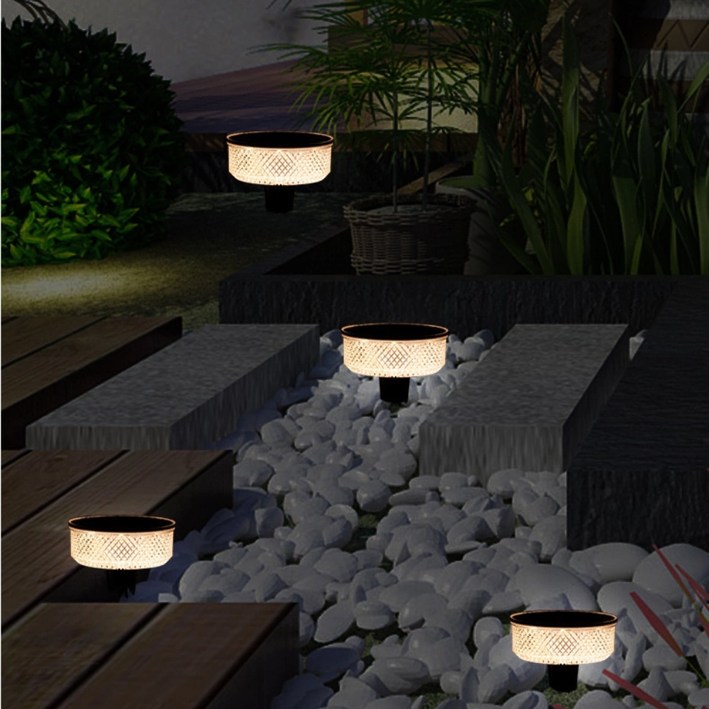 Waterproof Solar Post Light Garden LED Landscape Yard Pathway Outdoor Lights Ci24706