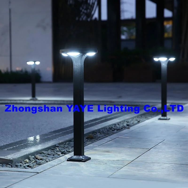 Yaye CE Solar 50W Courtyard Decorative Aluminum Lawn IP66 Waterproof Bollard LED Garden Landscape Pathway Park Light with 1000PCS Stock/ 3 Years Warranty