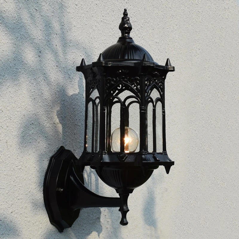 Europe Outdoor Wall Lamp Villa Gateway Courtyard Sconce Light Residential Balcony Lights (WH-HR-50)