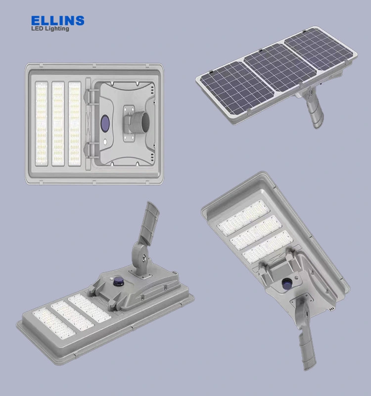 Outdoor IP66 Solar Powered Street Lighting for Bike Paths/Walkways/Courtyard