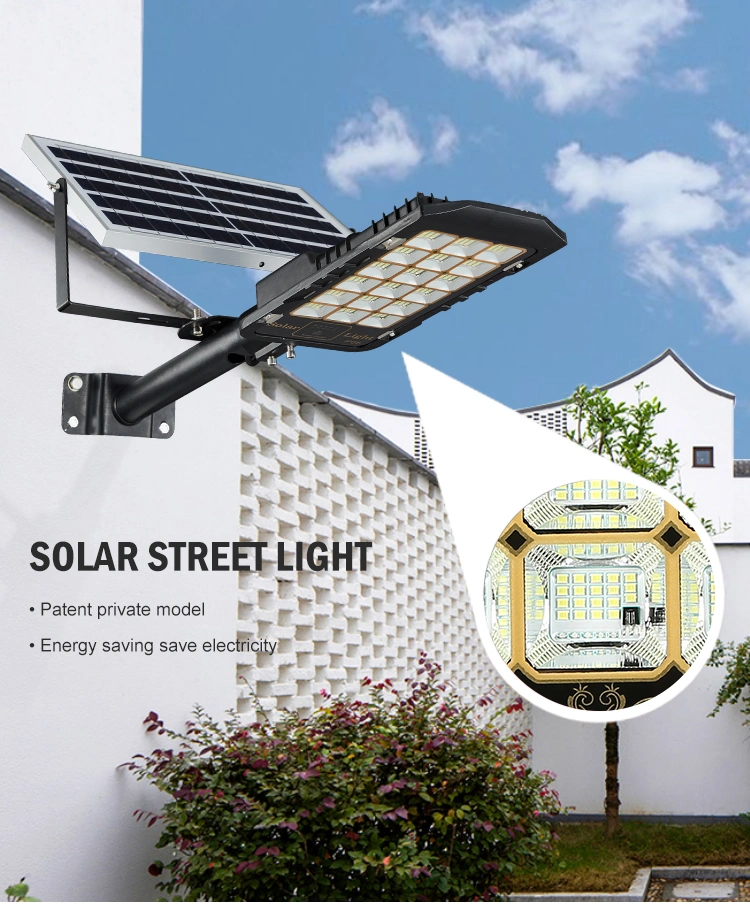 Aluminium Waterproof IP66 Outdoor Wall Mount 50W 80W 100W 150W 200W 300W Solar Garden LED Street Light