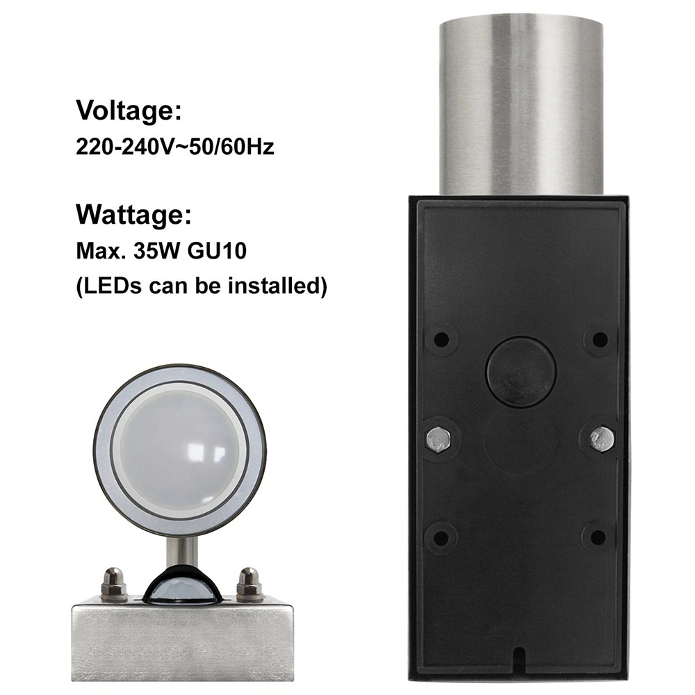 Outdoor IP54 Garden up Down Wall Light Dusk Till Dust to Dawn Outdoor Light (WH-HR-36)