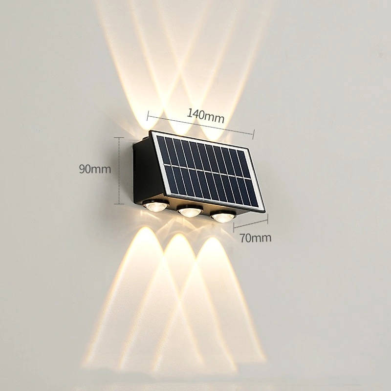 House Garden Yard Wall Lights Front Door Yard Garden Lamp Solar LED Wall Light