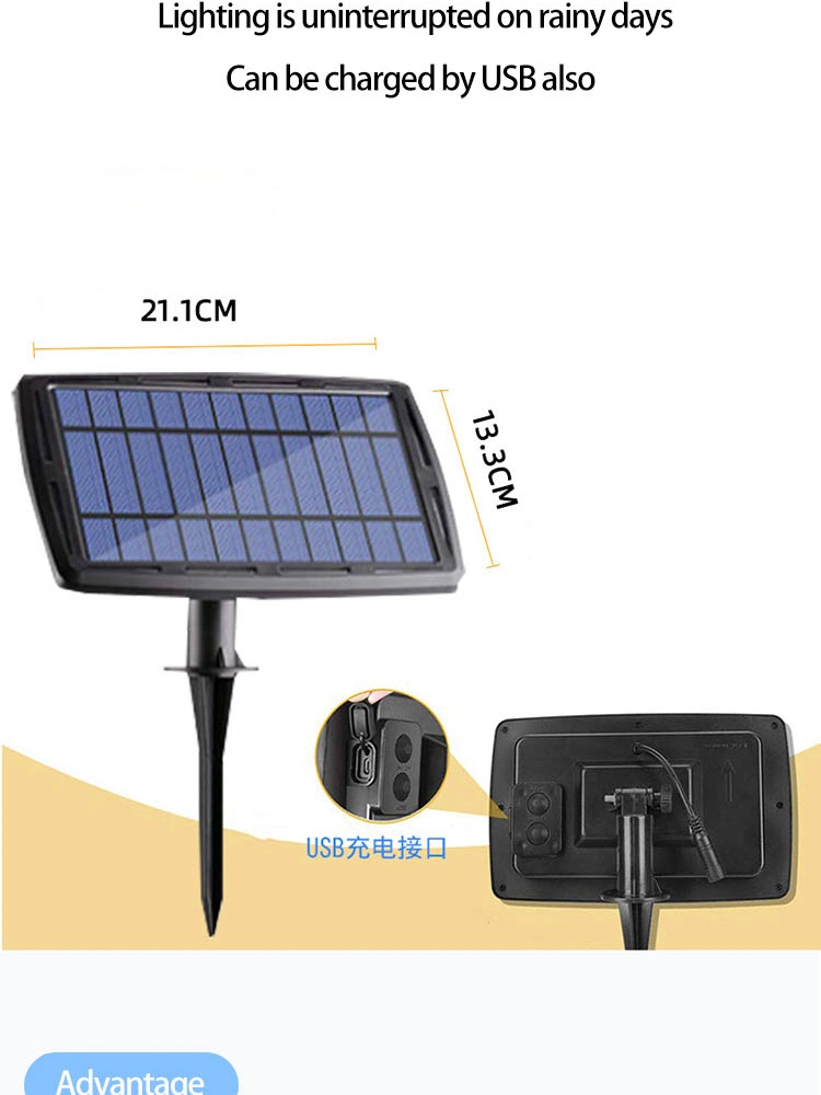 Solar Powered Waterproof Outdoor Garden Lights