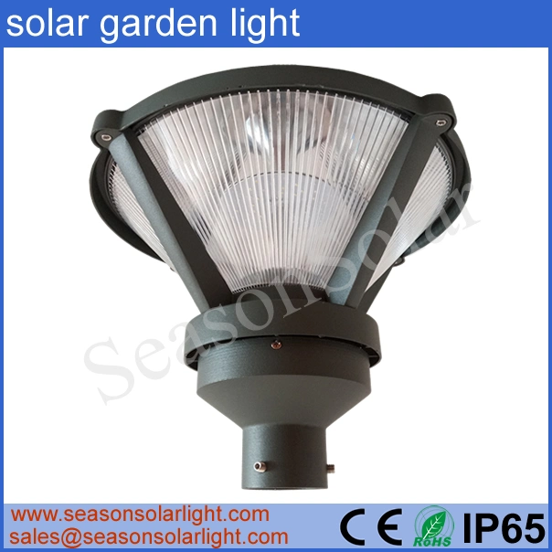 Factory Lighting Alu. Material Top Housing Garden Lighting Post Outdoor Solar Lighting for Courtyard Villa Lighting