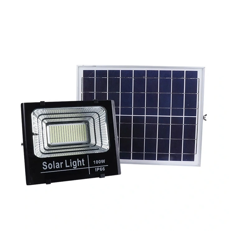 Fast Delivery Backyard Aluminum Waterproof 25 30 50 100 100 200 Watt Solar LED Floodlight