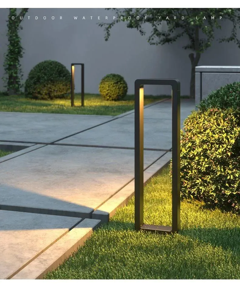 5W IP65 Waterproof Landscape Column Garden LED Lawn Light