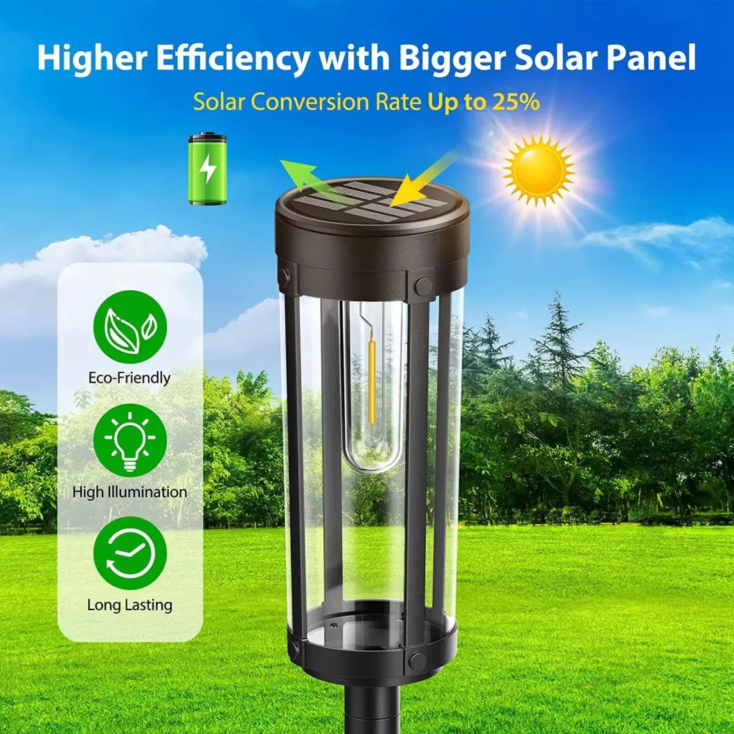 Powered LED Waterproof Landscape Courtyard Pathway Solar Lawn Light Outdoor Solar Light for Garden