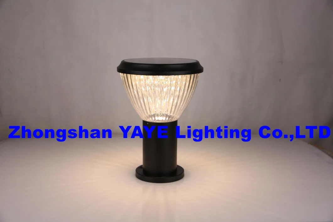 Yaye Zhongshan Supplier Manufacturer Hot Selling LED Solar 50W Lawn Pathway Landscape Yard Decoration Outdoor Waterproof IP65 SMD 150W 250W Solar Garden Light