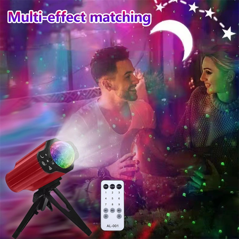 Starry Projector Night Light Projection Lamp Decorate Light with Remote LED Lights for Bedroom Decoration Birthday Gift Party