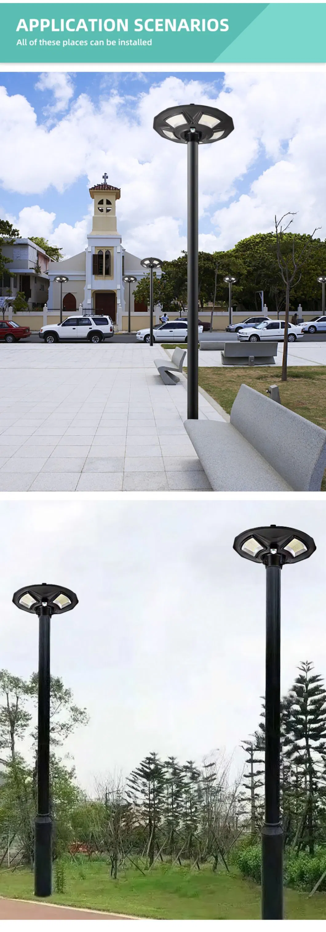 Eco-Solar Integrated Street Light for Outdoor Use