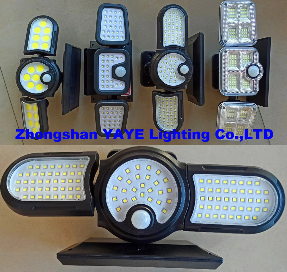 Yaye Hottest Sell LED Solar Outdoor Waterproof IP66 Wall/Garden/Path/Courtyard Lamp with 3 Years Warranty/200PCS Stock