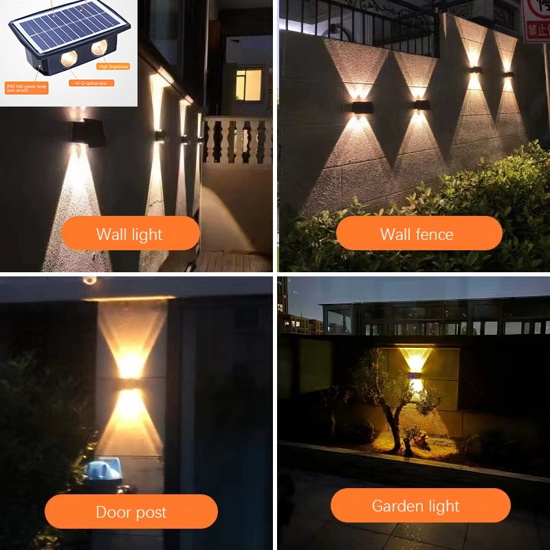 House Garden Yard Wall Lights Front Door Yard Garden Lamp Solar LED Wall Light