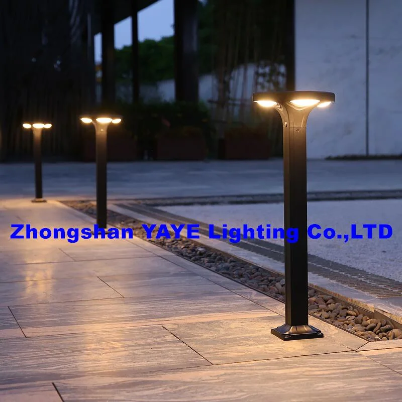 Yaye CE Solar 50W Courtyard Decorative Aluminum Lawn IP66 Waterproof Bollard LED Garden Landscape Pathway Park Light with 1000PCS Stock/ 3 Years Warranty