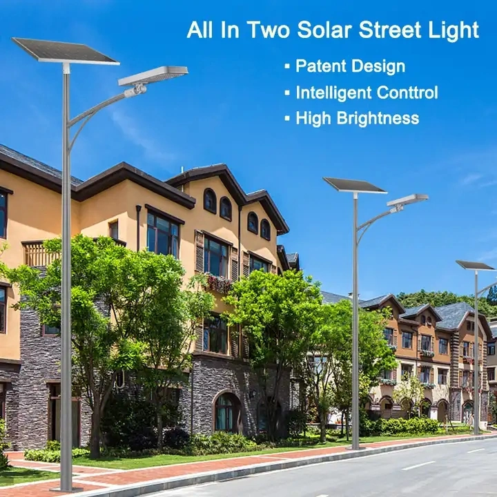 New Model Solar Luminaire Remote Control Installation Sensor 120W 180W 240W 300W All in One LED Solar Street Light