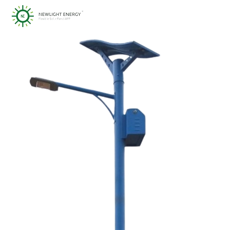 LED Wave Solar Light With Flexible Solar Panels For Courtyard