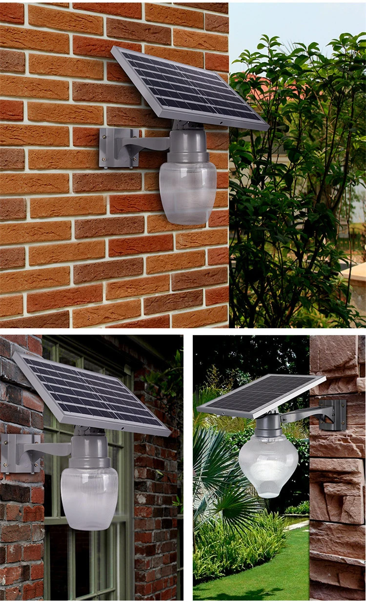 Solar Courtyard Small Street Lamp Wall Mounted Wall Light