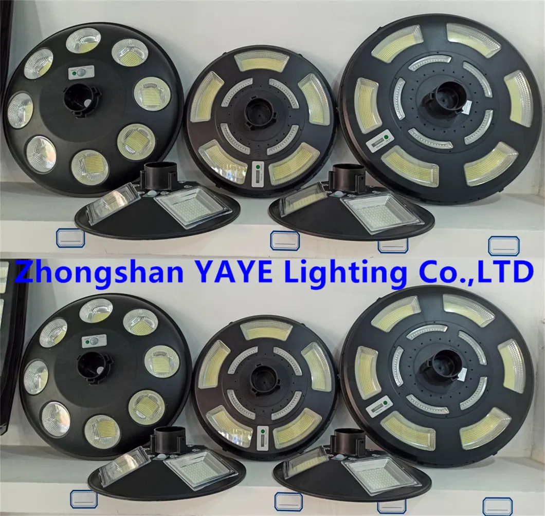 Yaye Solar Manufacturer Factory 2000W/1500W/1000W/800W500W/400W/300W/200W/100W LED Outdoor Street All in One Camera COB Wall Flood Garden Road Light Distributor