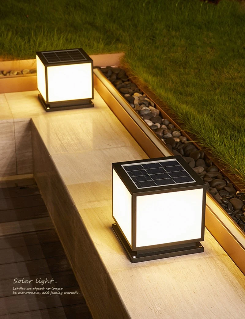 Wholesale Solar Garden Lamp 12W 15W Square Spot LED Outdoor Lighting