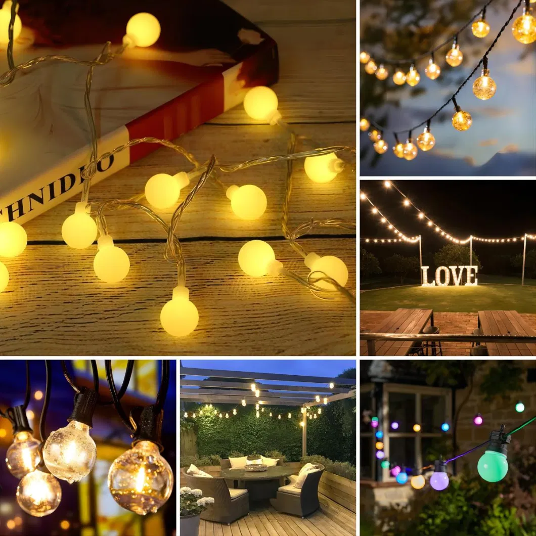 China Wholesale Price Outdoor House Ornament LED Light Outdoor House Hanging Light Product Outdoor House Hanging Ball Light Outdoor House Party Decorative Light