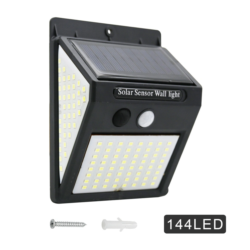 LED Solar Light 3 Modes PIR Motion Sensor Solar Wall Lamp for Path Garden Yard Street Patio Emergency Lighting