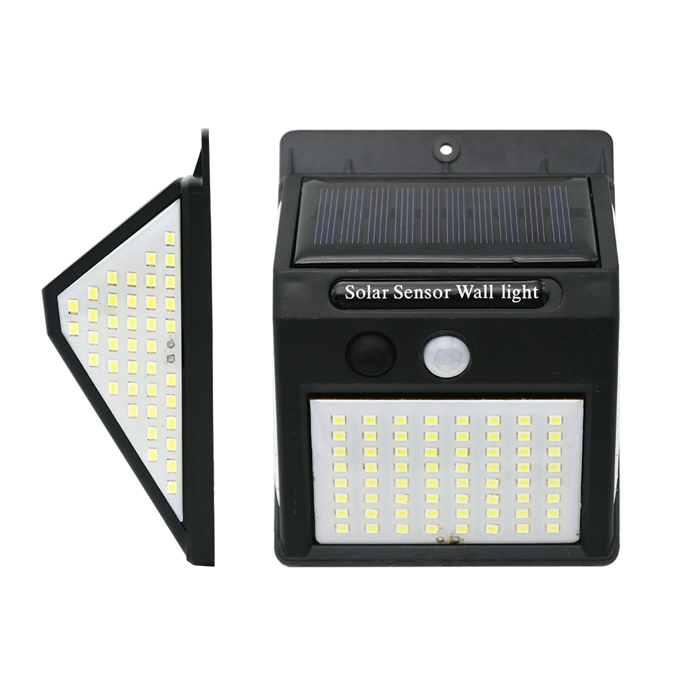 LED Solar Light 3 Modes PIR Motion Sensor Solar Wall Lamp for Path Garden Yard Street Patio Emergency Lighting