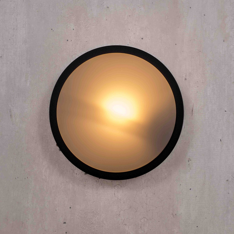 Modern Waterproof Die-Casy Aluminum Round Shape 2*E27 Outdoor Lights for Home Ceiling Exterior