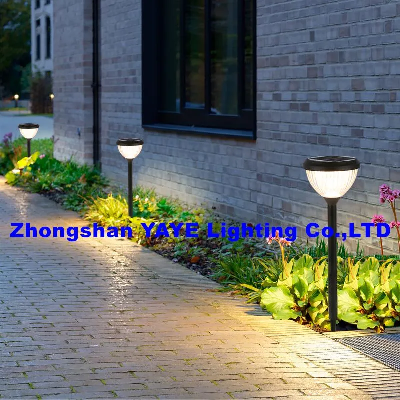 Yaye 2023 Hottest Sell Waterproof IP66 50W LED Garden Light Outdoor Solar Pathway Lights for Lawn/Patio/Yard/Walkway/Driveway with 1000PCS Stock