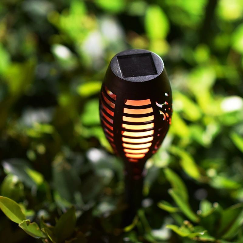 LED Solar Flickering Flame Torch Lights Garden Lamps Outdoor Dancing Flame Light Garden Lamp for Patio