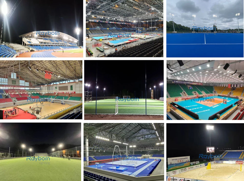 Outdoor 100W 150W 200W 250W 300W 400W 500W 600W 800W 1000W LED Flood Lighting Stadium Sports Football Field Basketball Tennis Court Tunnel Spotlight Light