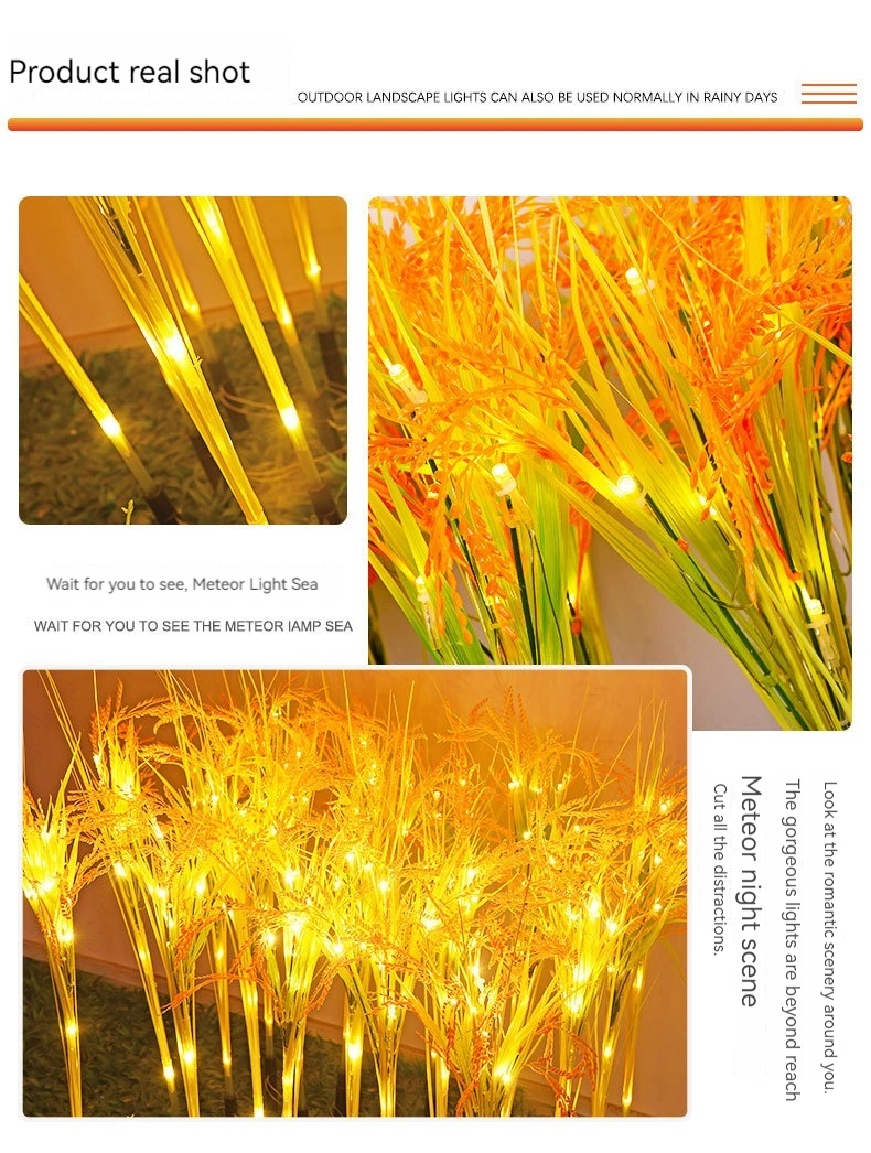 Outdoor Solar Jellyfish Lights 7color Changeable Solar Garden Lamp Waterproof Firework Lights for Courtyard Landscape Decoration