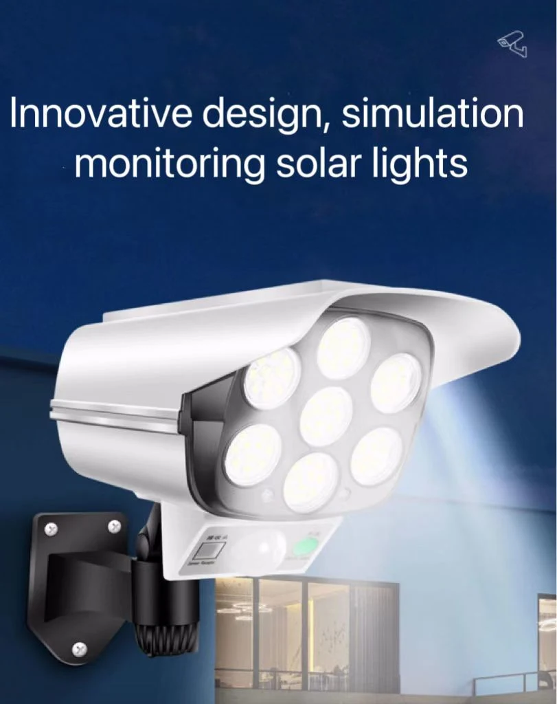 Solar Simulation Monitoring Lights Camera Lights Induction Street Lights Waterproof LED Lights Outdoor Patio Wall Lights