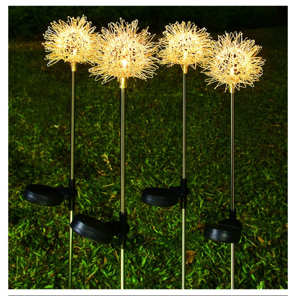 Multi-Color Changing Flower Landscape Lighting Solar Lights Outdoor Garden for Path Yard Lawn Bl23175